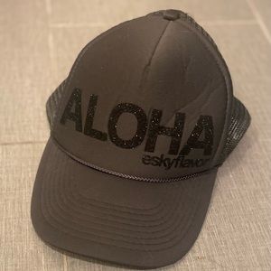 Aloha - eskyflavor | grey trucker hat